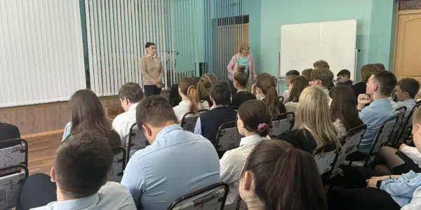 Встреча с обучающимися ГУО » Голоцкая средняя школа»