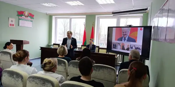 Встреча коллектива с доверенным лицом действующего Президента
