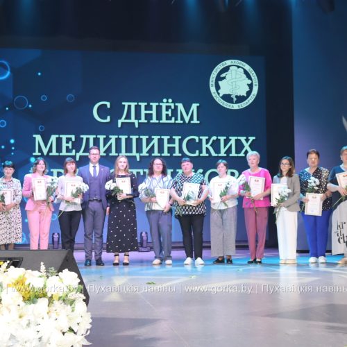 Торжественное мероприятие в честь Дня медицинских работников прошло в Марьиной Горке