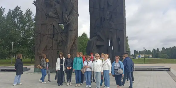 Посещение мемориального комплекса «Тростенец»