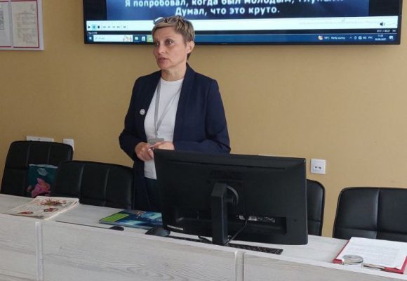 Информационно — профилактическое мероприятие, лекция с видеотрасляцией ролика в трудовом коллективе ТБЗ » Сергеевичское» п.Правдинский
