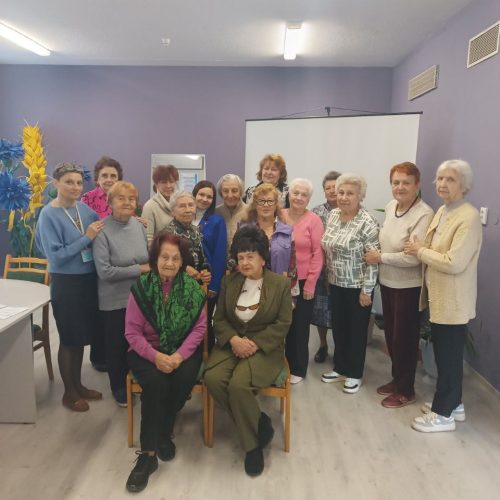 Совместное мероприятие Марьиногорской ЦРБ и БРСМ в рамках акции «Старость не для насилия»