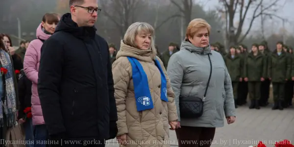 Митинг, посвящённый Дню Октябрьской революции