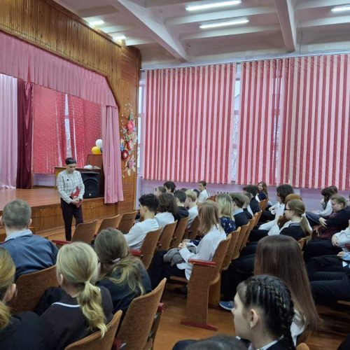 photo_5217930462423094566_y 12.02.2026 прошла информационно – профилактическая встреча с обучающимися 8-11 классов ГУО «Средняя школа №1 г.Марьина Горка» в рамках областной межведомственной акции «Дружим с Законом!»