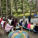 Встреча с детьми и подростками подучетных категорий в лагере Лесная сказка