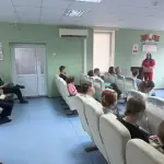Молодые специалисты на встрече в Марьиногорской ЦРБ