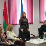 Выступление на встрече молодых специалистов социальной сферы в Марьиной Горке